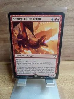 Scourge of the Throne Commander: Tarkir: Dragonstorm Regular - Image 1