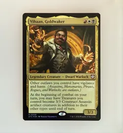 MTG: Vihaan, Goldwaker Commander: Outlaws of Thunder Junction Foil NM - Image 1