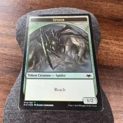 Magic the Gathering (mtg): TMH1: Spider Foil - Image 1