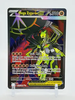 POKEMON TCG Perfect Order MEGA ZYGARDE EX IR Full Art Holo Card 104/088 - Image 1