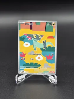 Pokemon Dreepy 247/217 ASC EN Full Art Holo Rare Basic 70 HP Petty Grudge Bite - Image 1