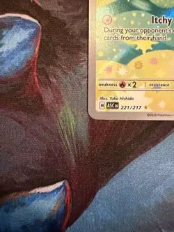 Pokemon Budew Basic ASC Full Art Holo Illustration Rare 221/217 Yoko Hishida - Image 5