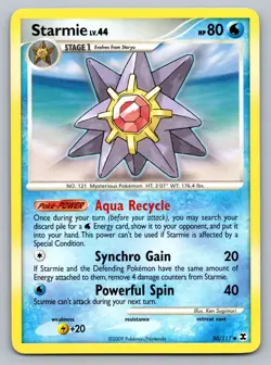 Pokemon TCG Rising Rivals Starmie 50/111 - Image 1