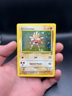 Pokemon Card Base Set 2 Hitmonchan 8/130 Holo - Image 1