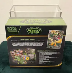 Pokemon TCG ME03 Perfect Order Pokemon Center ETB + Acrylic Case - Sealed ✅ #2 - Image 3