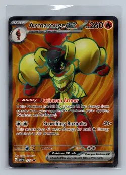 Armarouge ex 125 Holo Promo Scarlet & Violet Promo Pokemon Near Mint - Image 1