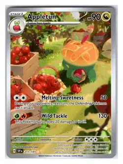 Pokemon TCG - Appletun - SV08: Surging Sparks 211/191 Illustration Rare - Image 1
