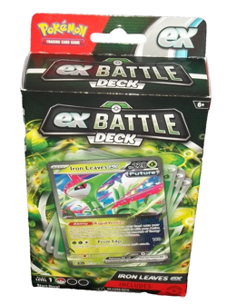 POKEMON TCG: EX BATTLE DECK IRON LEAVES EX 60-CARD DECK NISB - Image 1
