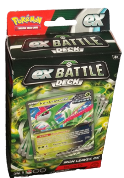 POKEMON TCG: EX BATTLE DECK IRON LEAVES EX 60-CARD DECK NISB - Image 3