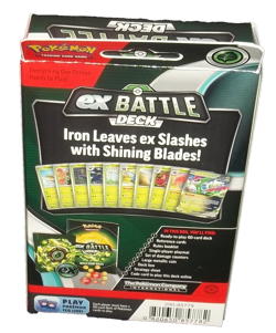 POKEMON TCG: EX BATTLE DECK IRON LEAVES EX 60-CARD DECK NISB - Image 5
