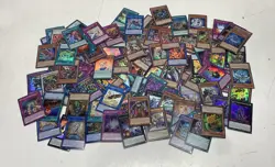 Mixed Rare Holographic YU-GI-OH! TCG and CCG Trading Cards Bundle (Set Of 100) - Image 1