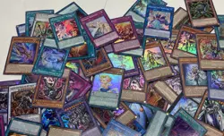 Mixed Rare Holographic YU-GI-OH! TCG and CCG Trading Cards Bundle (Set Of 100) - Image 2