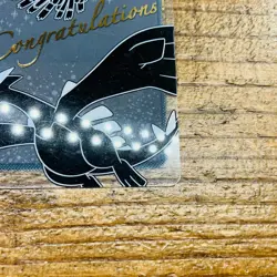 (EX) Lugia Ho-oh Pokemon Center Limited Congratulations Clear Card 2009 - Image 5