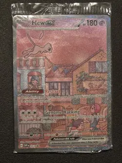 Mew EX Scarlet & Violet Promo Card Near Mint NM Condition Sealed - Image 1