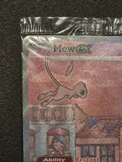 Mew EX Scarlet & Violet Promo Card Near Mint NM Condition Sealed - Image 3