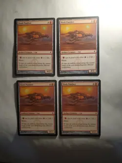 Mtg Slash Panther NM/LP x4 - New Phyrexia - Image 1