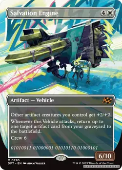Salvation Engine (Borderless) [DFT - 295] - NM [Normal] TCG MTG - Image 1