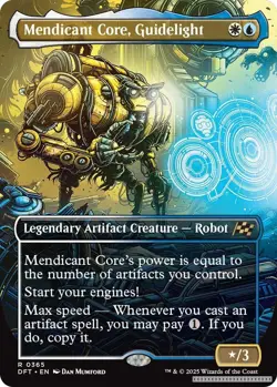 Mendicant Core, Guidelight (Borderless) [DFT - 365] - NM [Normal] TCG MTG - Image 1