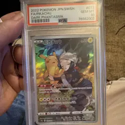 2022 Pokemon S10a Dark Phantasma Pikachu 073/071 Character Rare PSA 10 Japanese - Image 1
