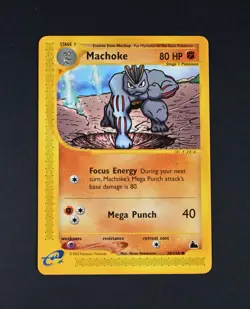 NM Machoke Reg. 38/144 Skyridge Set (SK) Pokemon Card - Image 1