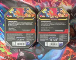 Pokemon TCG - NEW Mega Charizard X and Y Tins! - Pair - Cheapest - Image 3