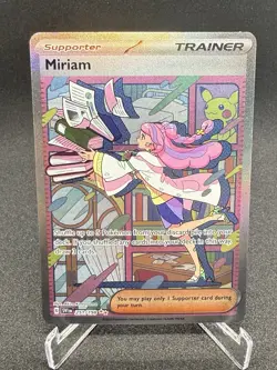 Pokemon TCG Miriam Scarlet & Violet 251/198 Special Illustration Rare Nm/m - Image 1