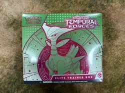 Pokemon TCG Temporal Forces Iron Leaves Elite Trainer Box - Image 1