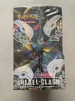 Rebel Clash Booster Box New / Sealed - Pokemon - Image 5