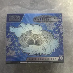 Pokemon TCG Stellar Crown Elite Trainer Box (ETB) - New Sealed - Image 1