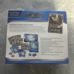 Pokemon TCG Stellar Crown Elite Trainer Box (ETB) - New Sealed - Image 2