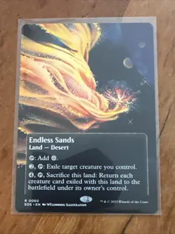 Endless Sands Borderless 0060 EOS NM/MT [Edge of Eternities:MTG] - Image 1