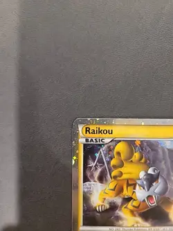Raikou HGSS19 Black Star Promo Pokemon English 2010 NM-/LP - Image 5