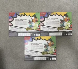 x3 Pokemon TCG | First Partners Deluxe Pin Collection Ascended Heroes |Sealed 3x - Image 2