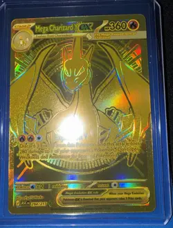 Pokemon Mega Charizard Y Ex Gold Hyper Rare #294 NM Near Mint Ascended Heroes - Image 5