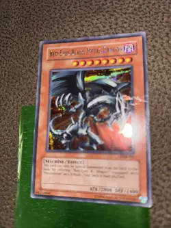 Red-eyes Black Metal Dragon Fmr-001 Heavily Played/damage - Image 2