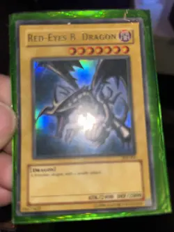 Yu-Gi-Oh Red-Eyes B. Dragon SDJ-001 Ultra Rare 1st Edition LP/MP Condition - Image 2