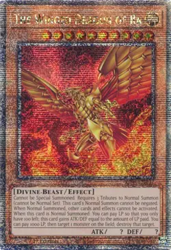 The Winged Dragon of Ra (Quarter Century Secret Rare)-Quarter Century Secret ... - Image 1