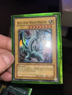 Blue-Eyes White Dragon – LOB-001 – Ultra Rare – Yu-Gi-Oh! - Image 3