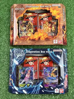 One Piece Illustration Box IB05 + IB06 Vol 5 & 6 ENG Brand New Sealed ✅ Fast 🚚 - Image 1