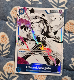 Edward Newgate ST22-003 Parallel Ghost Rare - One Piece - Image 1