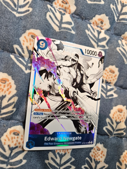 Edward Newgate ST22-003 Parallel Ghost Rare - One Piece - Image 2