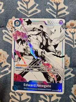 Edward Newgate ST22-003 Parallel Ghost Rare - One Piece - Image 3