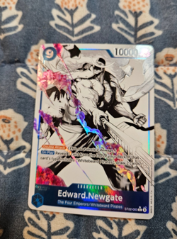 Edward Newgate ST22-003 Parallel Ghost Rare - One Piece - Image 4