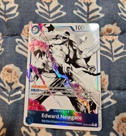 Edward Newgate ST22-003 Parallel Ghost Rare - One Piece - Image 5