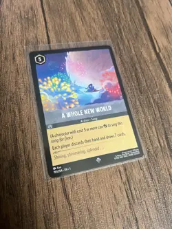 A Whole New World - 195/204 - Super Rare - The First Chapter - Lorcana - Image 1