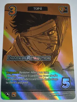Driven By Retribution - Championship Top 8 Card Attack on Titan - UniVersus - Image 1