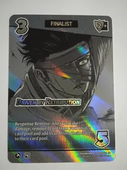 Driven By Retribution - Championship Finalist Card Attack on Titan - UniVersus - Image 1