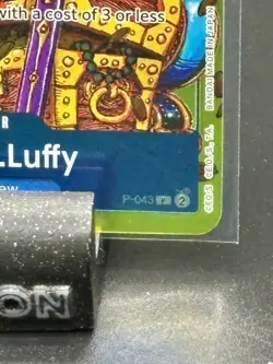 Monkey.D.Luffy (Convention Promo 2024) P-043 One Piece Promotion Cards Foil - Image 4