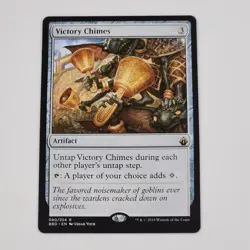 MTG Victory Chimes NM 80 BBD Battlebond Rare Magic The Gathering Artifact Card - Image 1