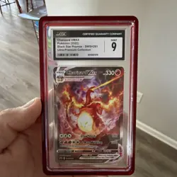 Pokemon Charizard VMAX CGC 9 Promo Holo SWSH261 Ultra-Premium Collection Card - Image 1